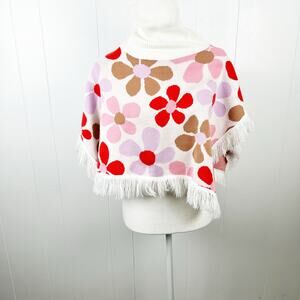 Seed Heritage Bohemian Floral Festival Poncho M/L